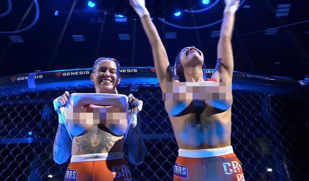 tv viewers stunned giggling mma 803428182