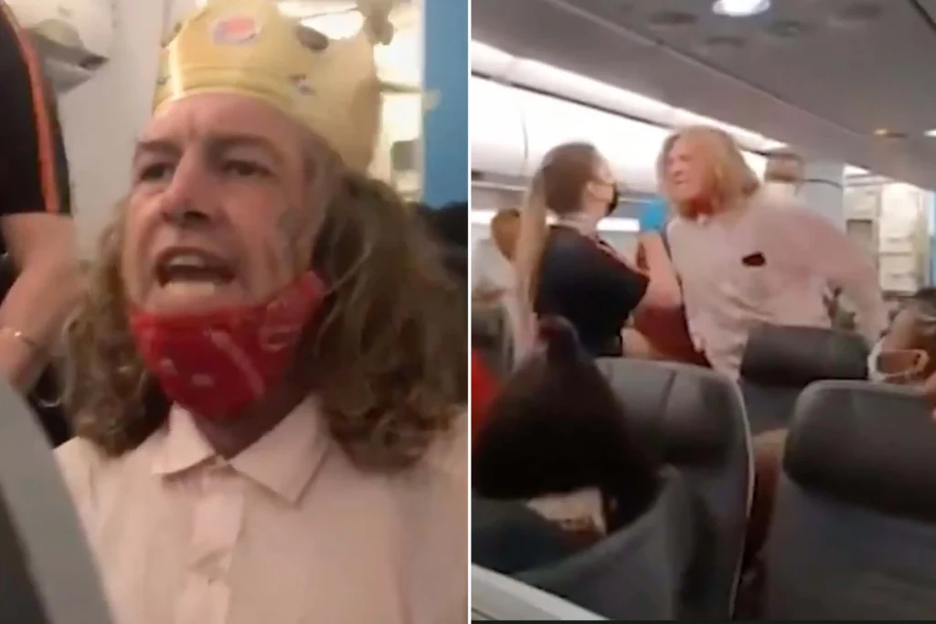 Burger King Hat Guy Takes Flight