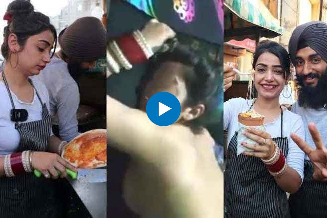 Kulhad Pizza Couple Viral video